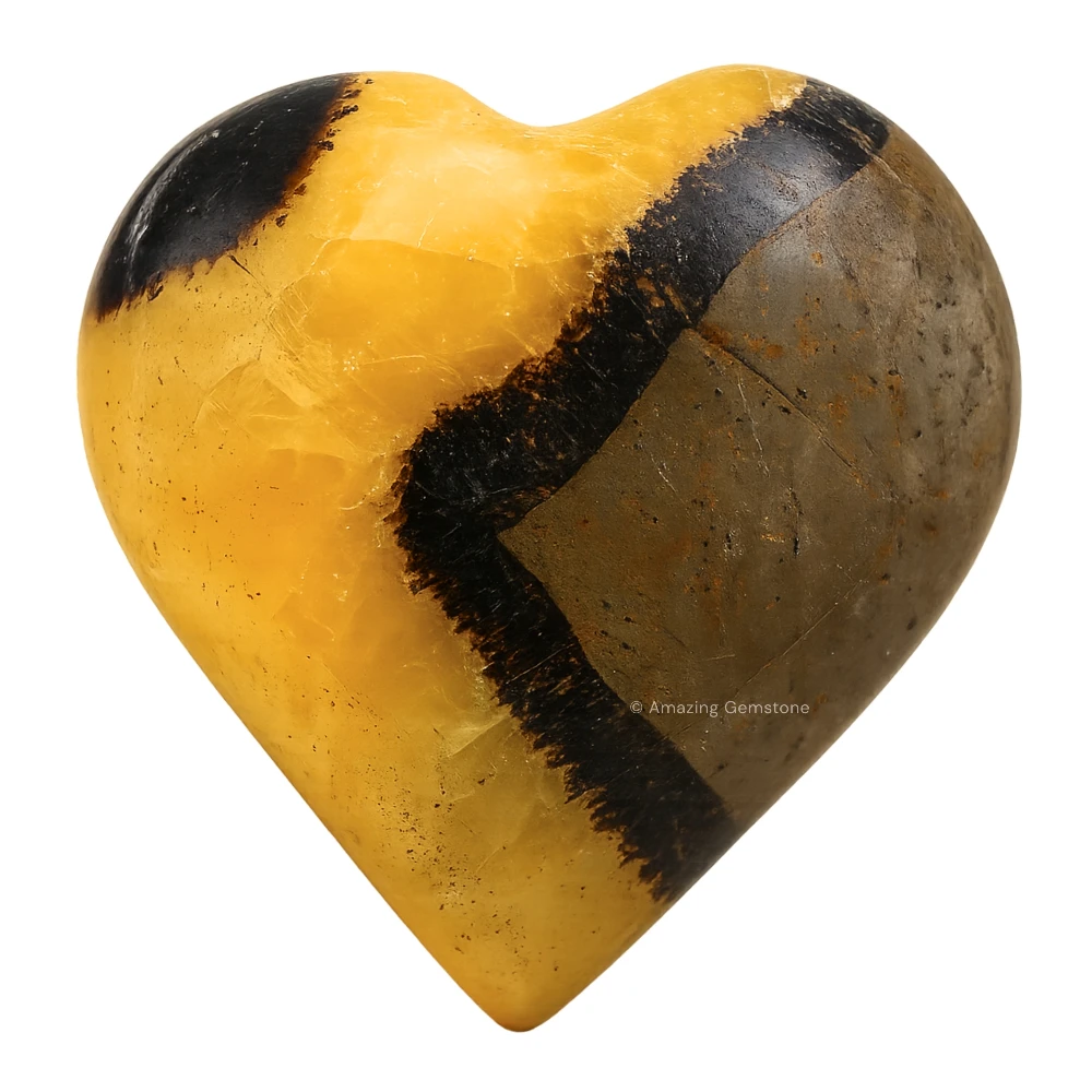 Septarian Heart