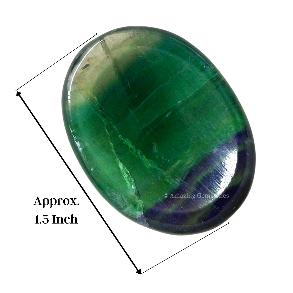 Fluorite Worry Stone