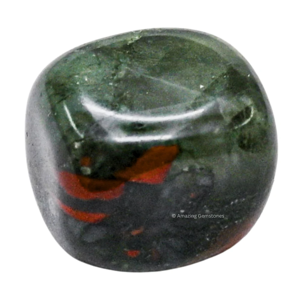 Tumbled African Bloodstone Stone Crystals (1000+ Carats)