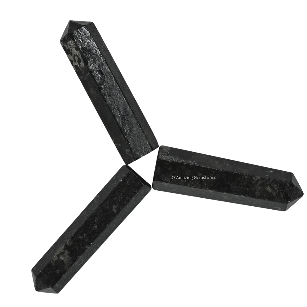 Nuummite Pencil Points (Set of 50)