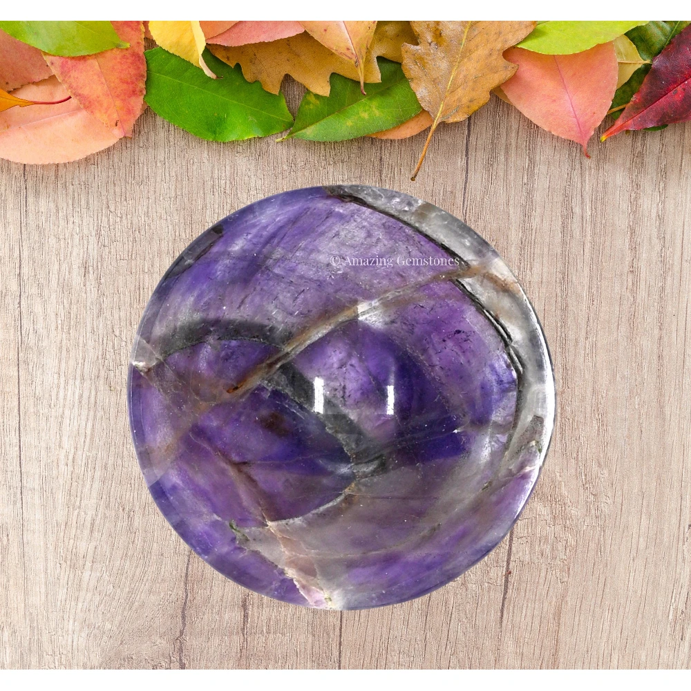 Amethyst Crystal Bowl - 2 Inch