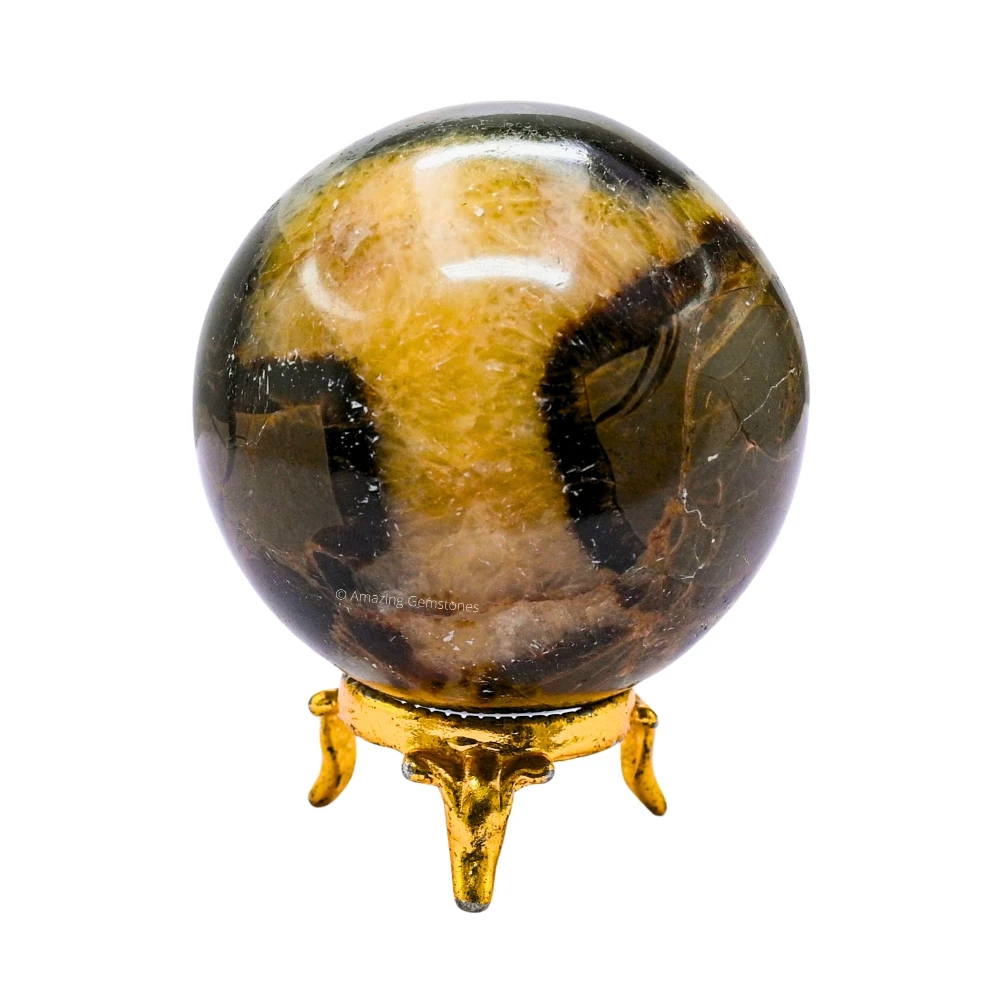 Large Septarian Sphere (2.5 Inch)