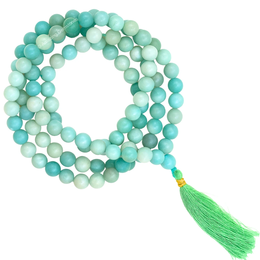Amazonite Mala (Without Knot)