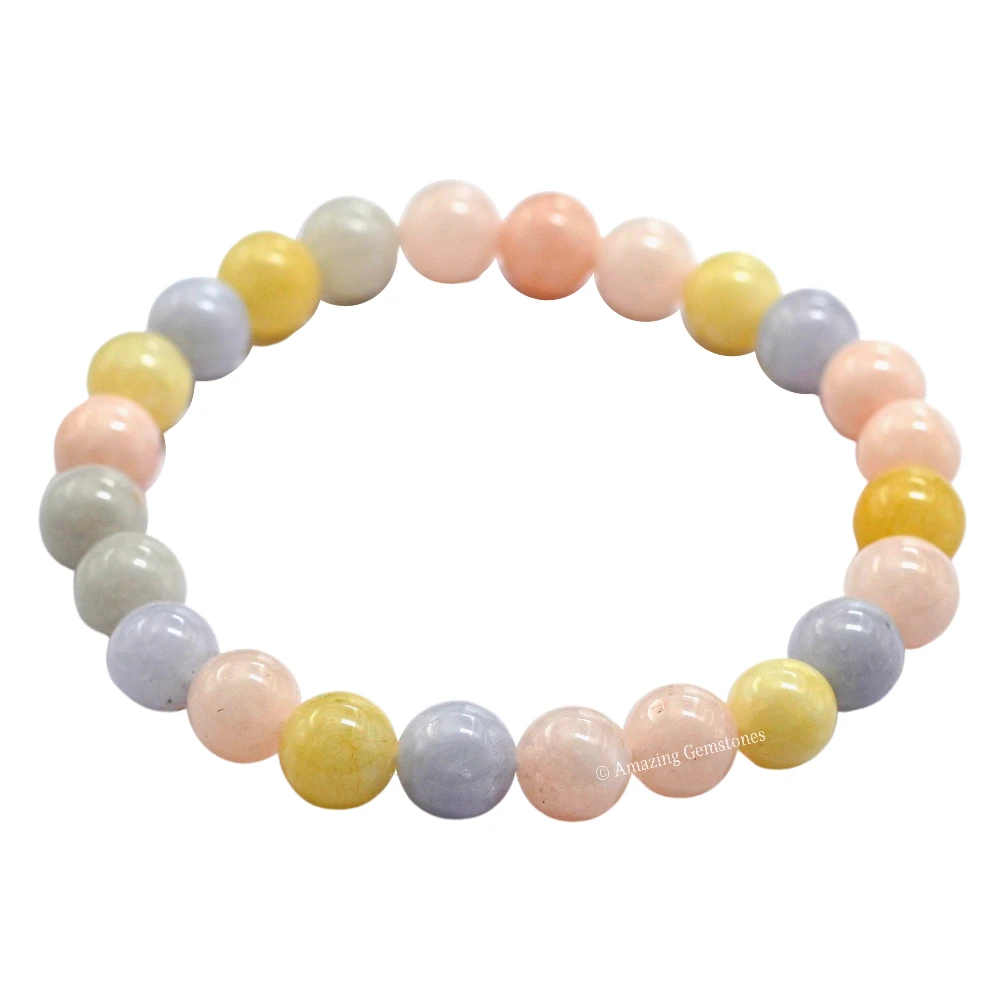 Morganite Bracelet (Strechable)