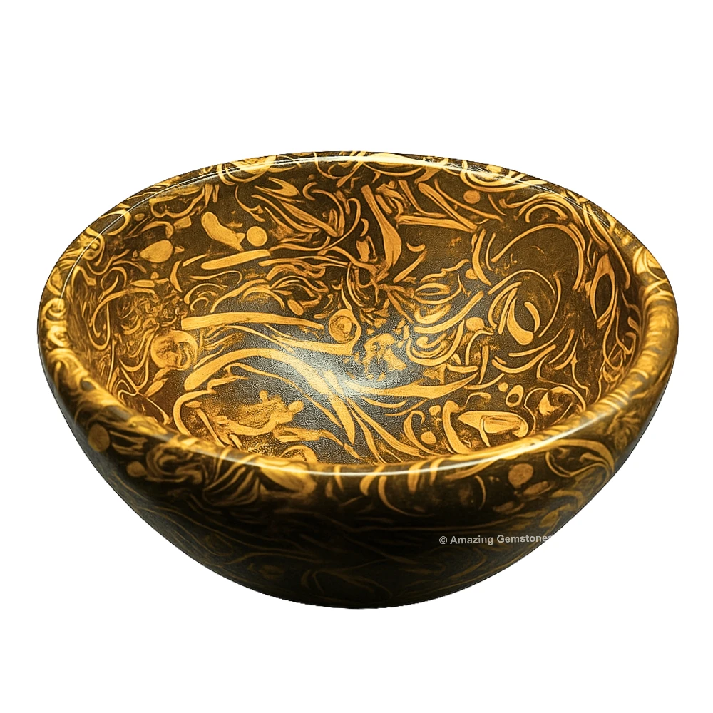 Mariyam Jasper Crystal Bowl - 2 Inch