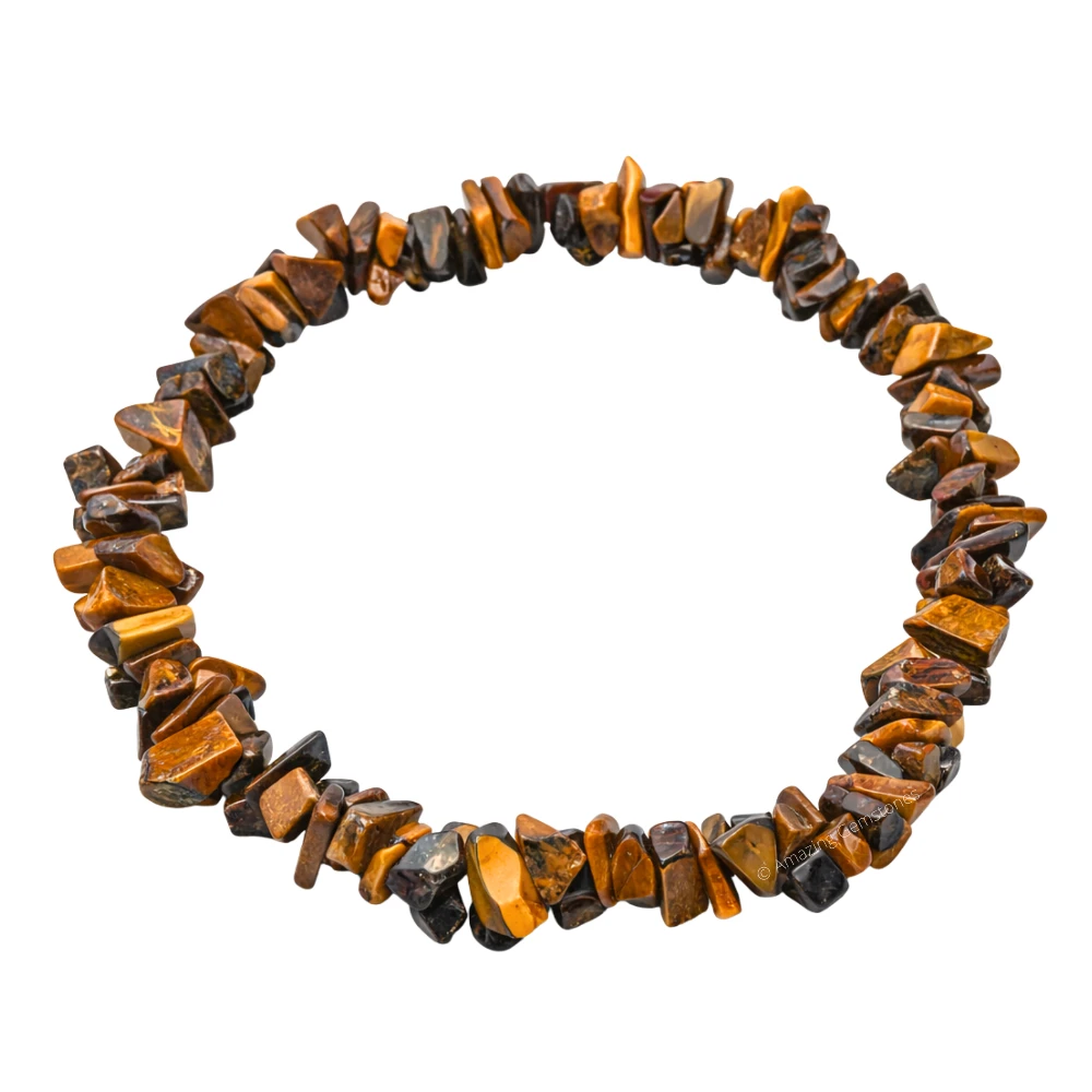 Tiger Eye Chips Bracelet