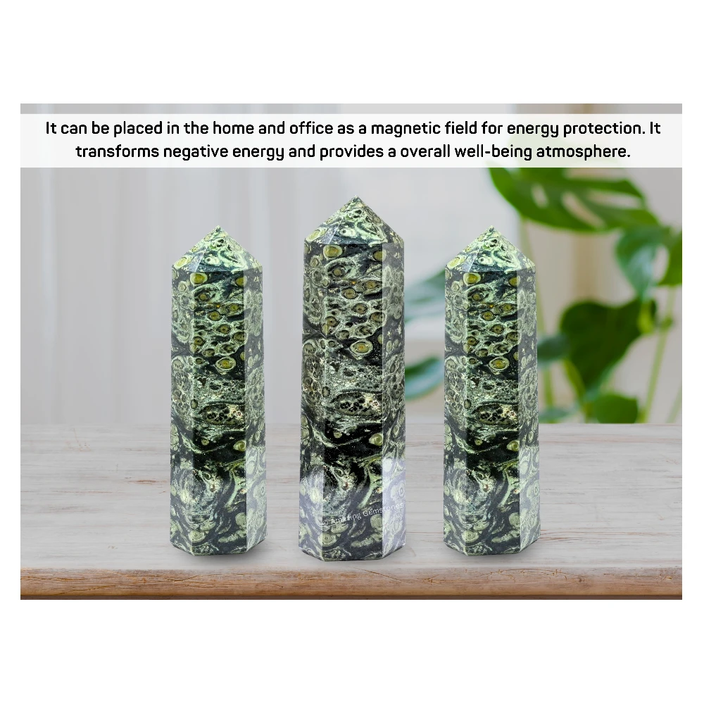 Kambaba Jasper Tower (5.5" to 6" Inch)