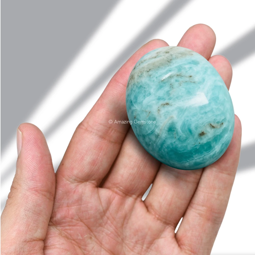 Caribbean Calcite Palm Stone