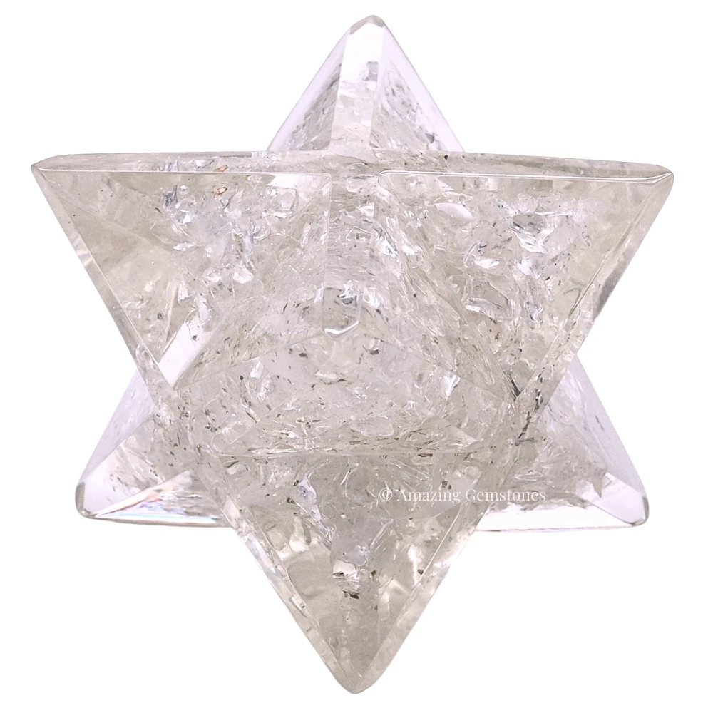 Clear Quartz Orgone Merkaba
