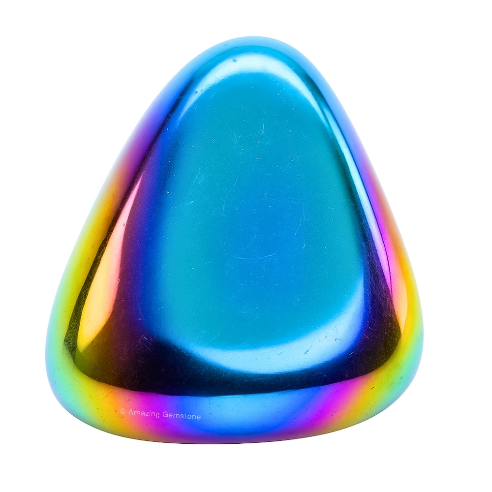 Tumbled Titanium Aura Quartz Crystals (1 oz)