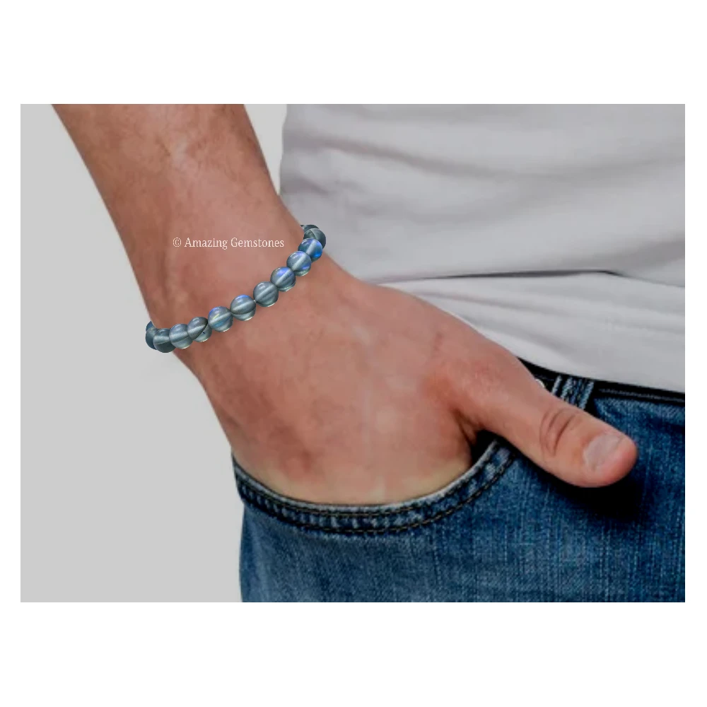 Grey Mermaid Bracelet (Strechable)