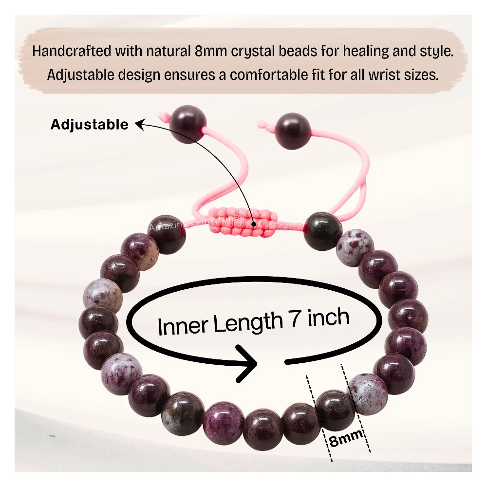 Eudialyte Bracelet (Adjustable)