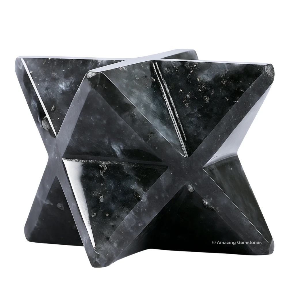 Larvikite Merkaba (15-20 mm)