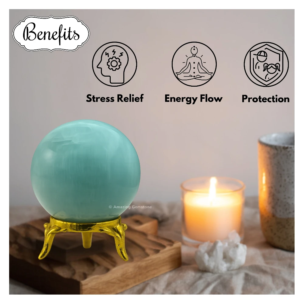 Amazonite Sphere (2 Inch)