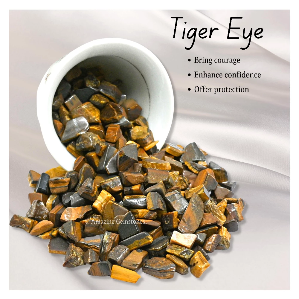 Tiger Eye Chips (1LB)