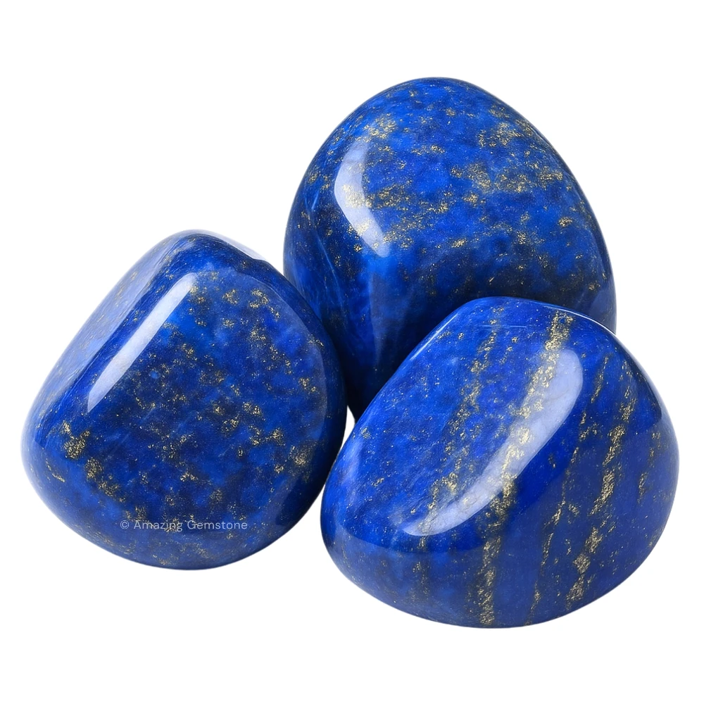 Tumbled Lapis Lazuli Crystals Stones (1000+ Carats)