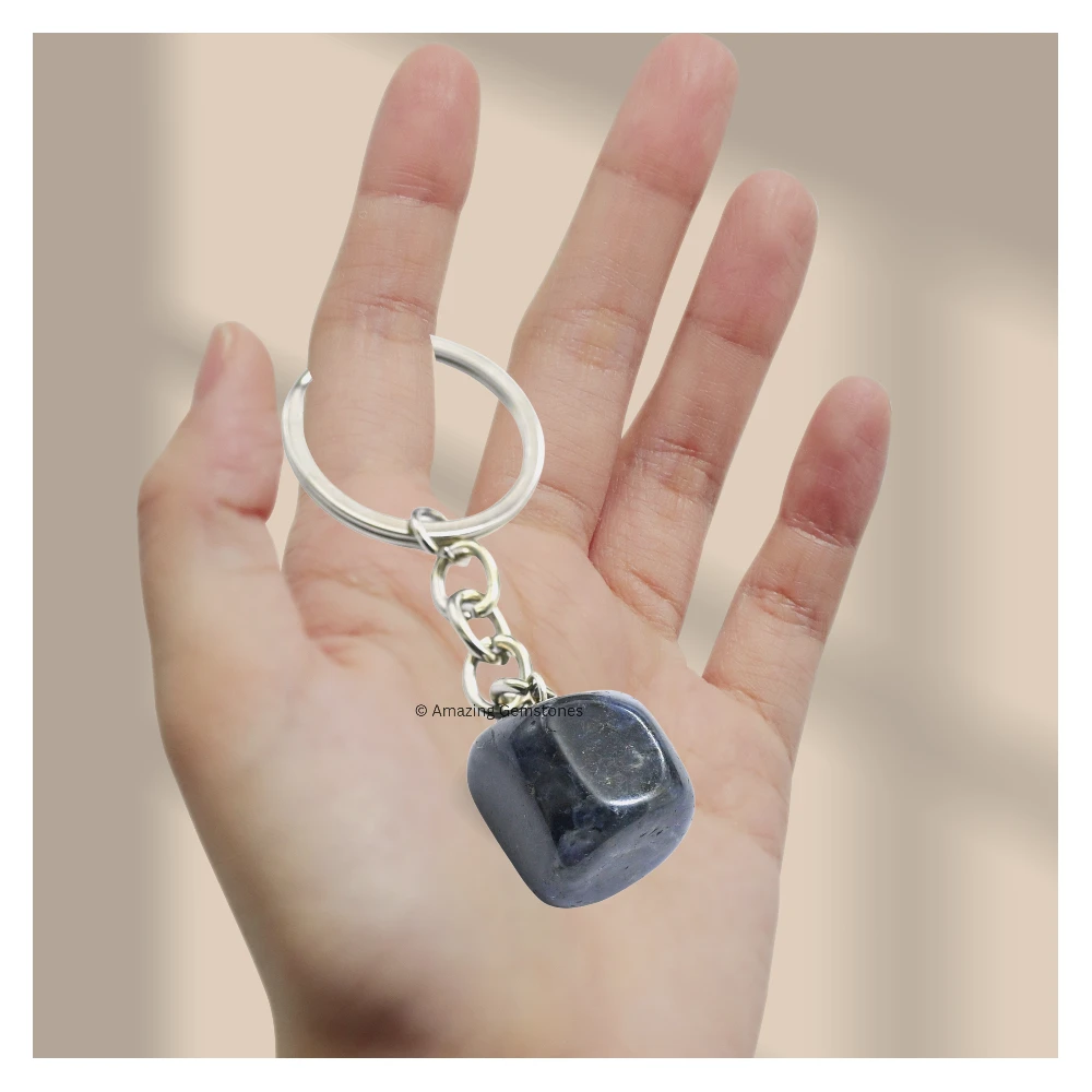 Iolite Keychain Keys Holder (Tumble)
