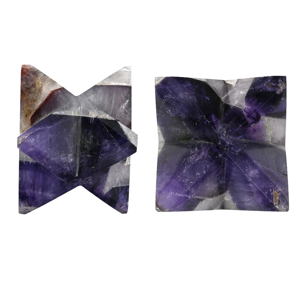Amethyst Merkaba (30-40 mm)