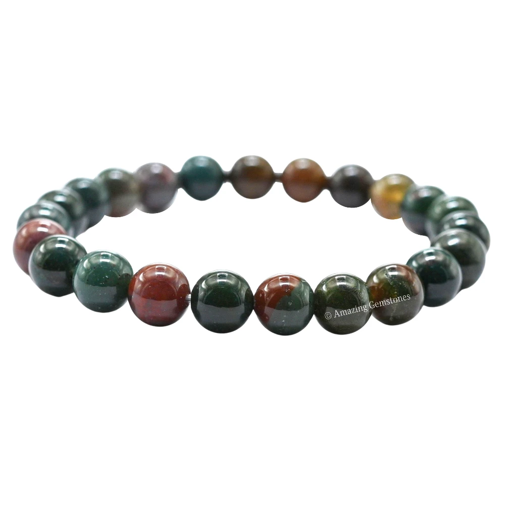 Bloodstone Bracelet (Strechable)