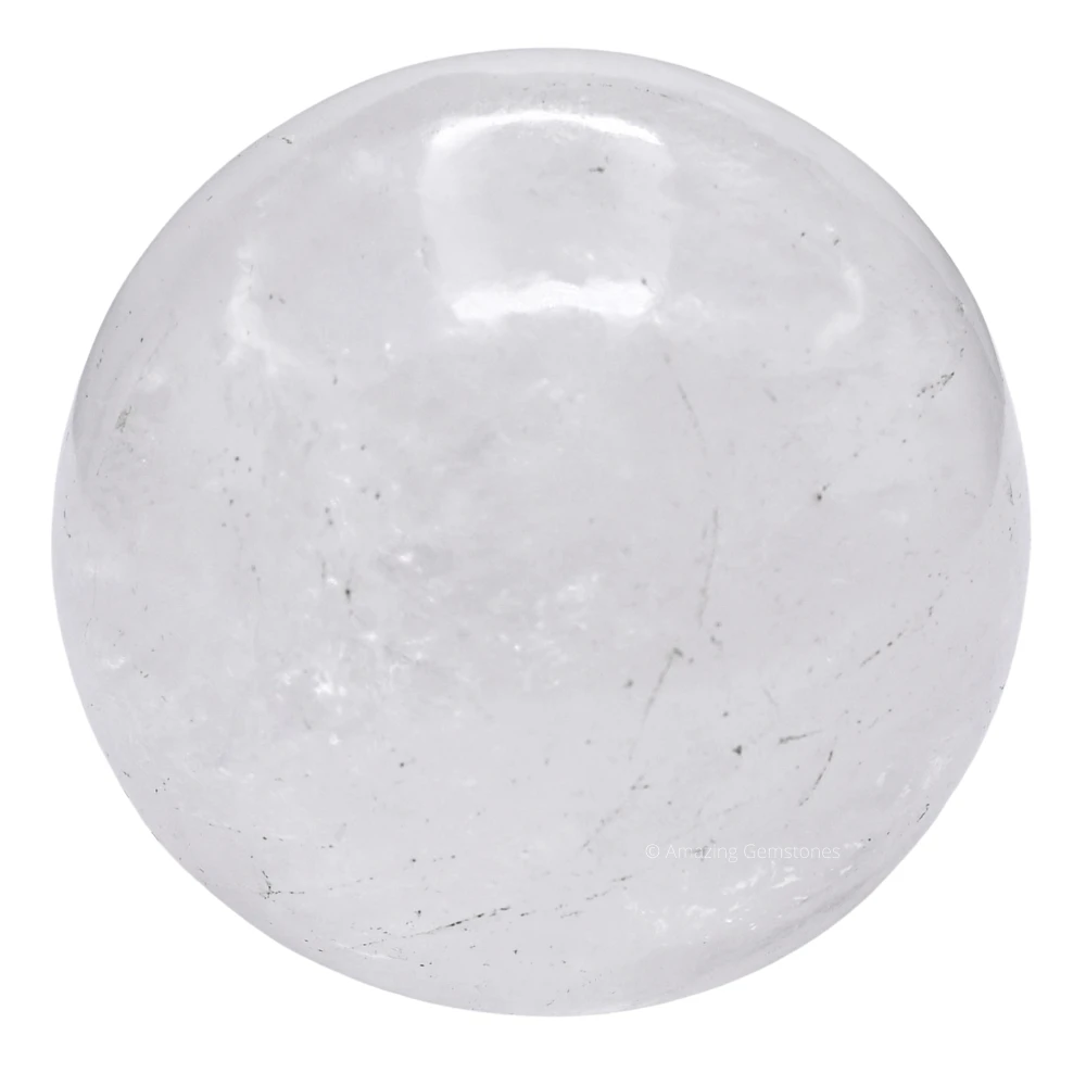 Large Clear Quartz Sphere (2.5 Inch)