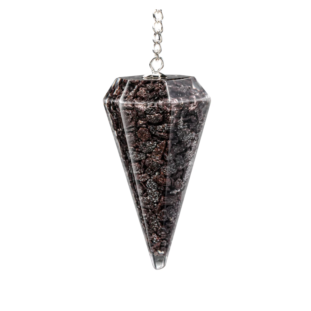 Hematite Orgone Pendulum
