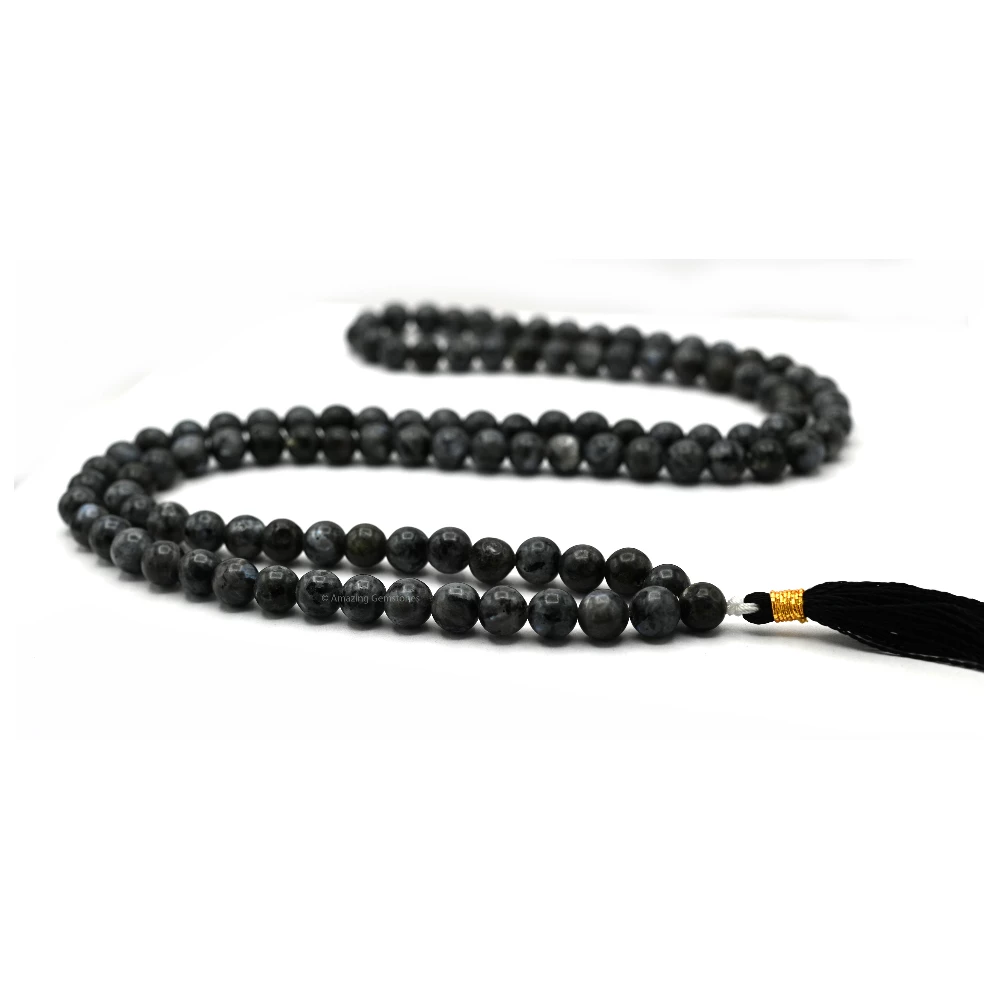 Larvikite Mala (Without Knot)