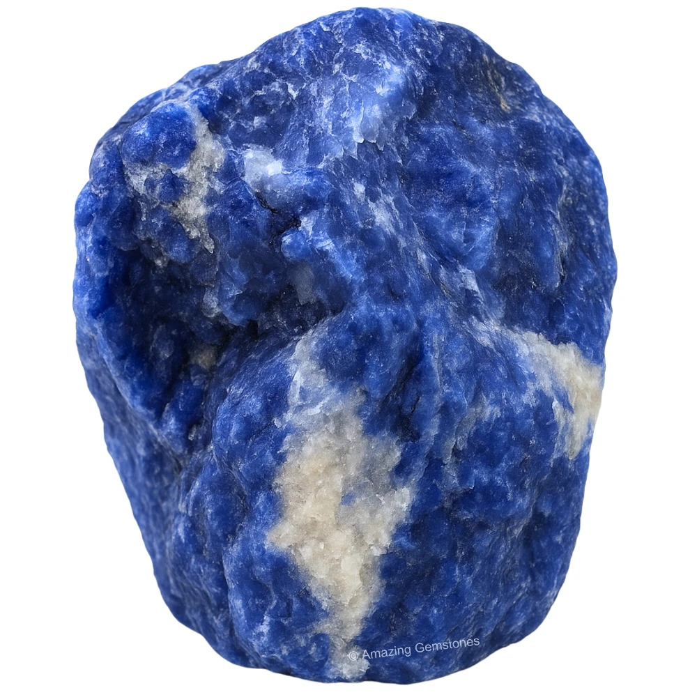 Sodalite Raw Crystals (2 Pieces)