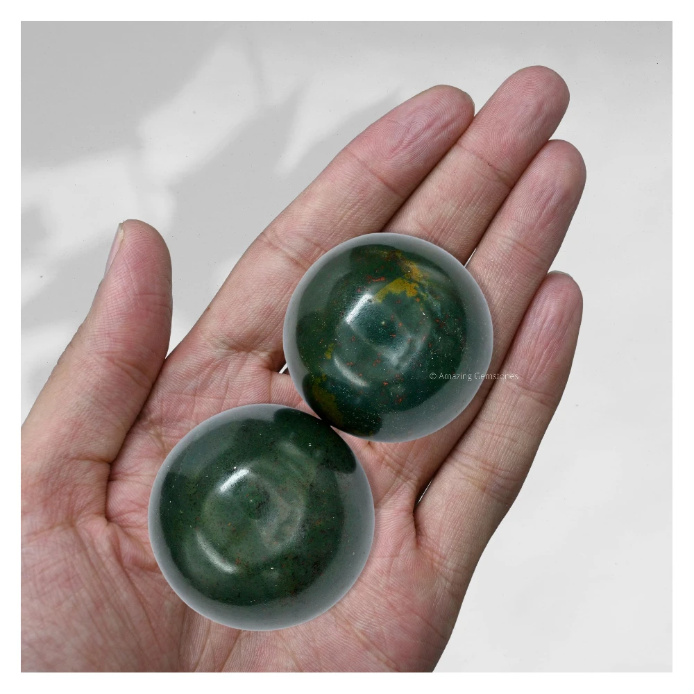 Bloodstone Sphere (1.5 Inch)