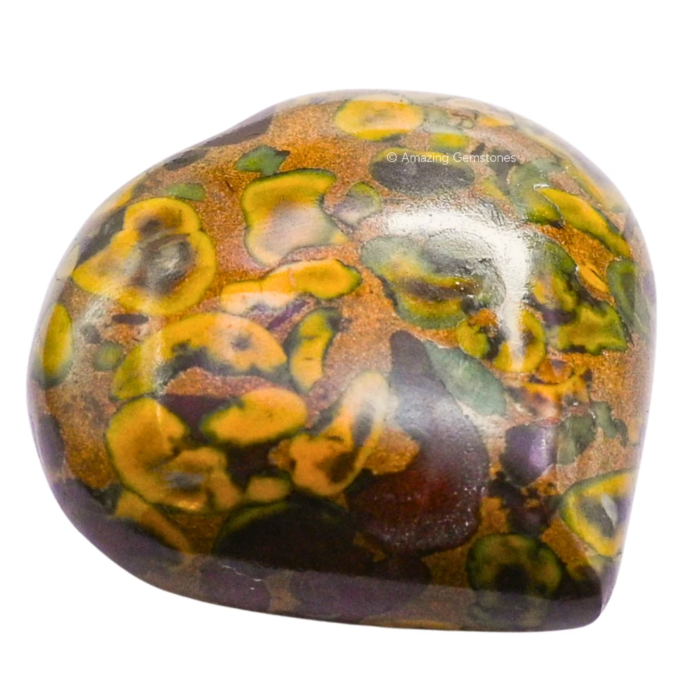 Fruit Jasper Heart