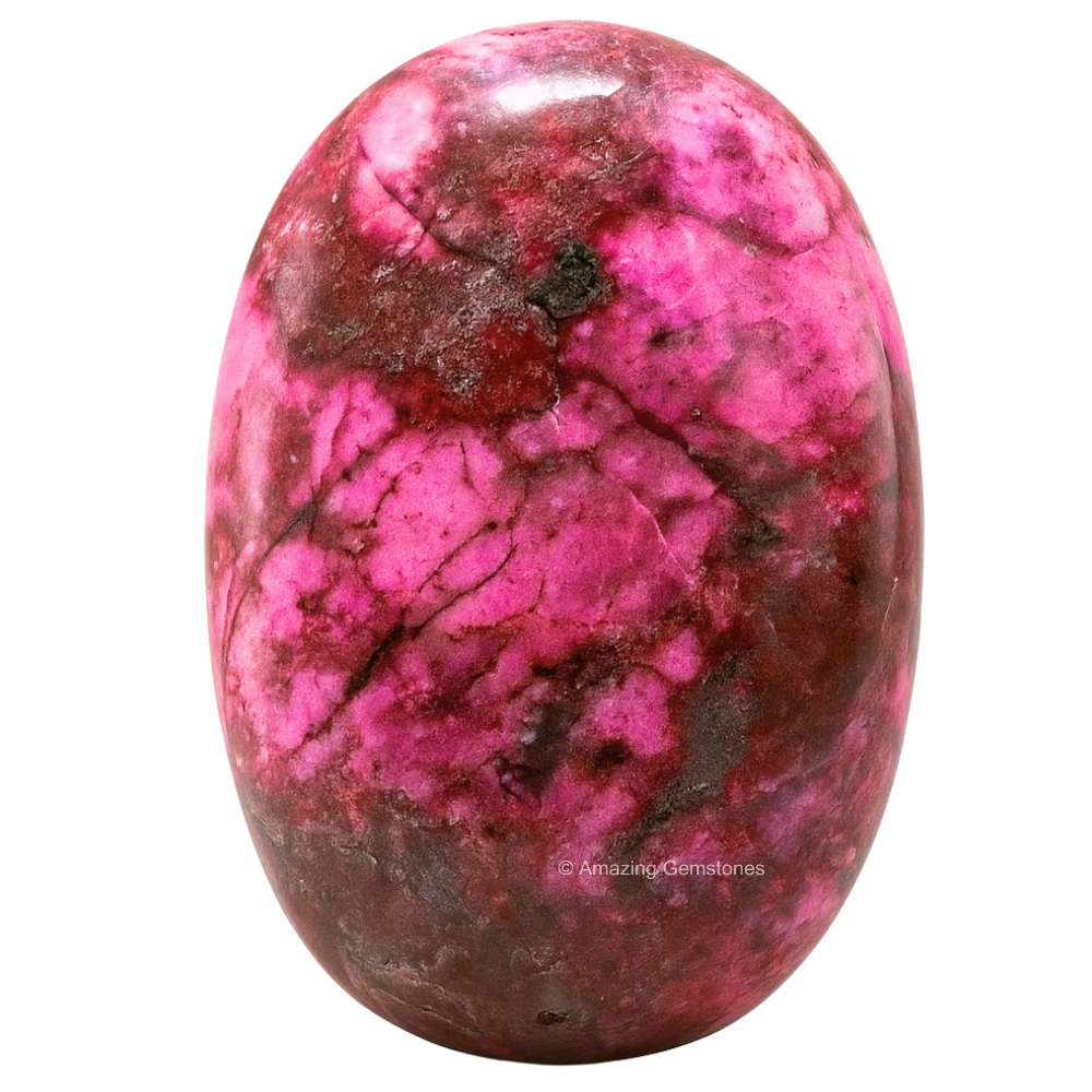 Cobalt Calcite Palm Stone