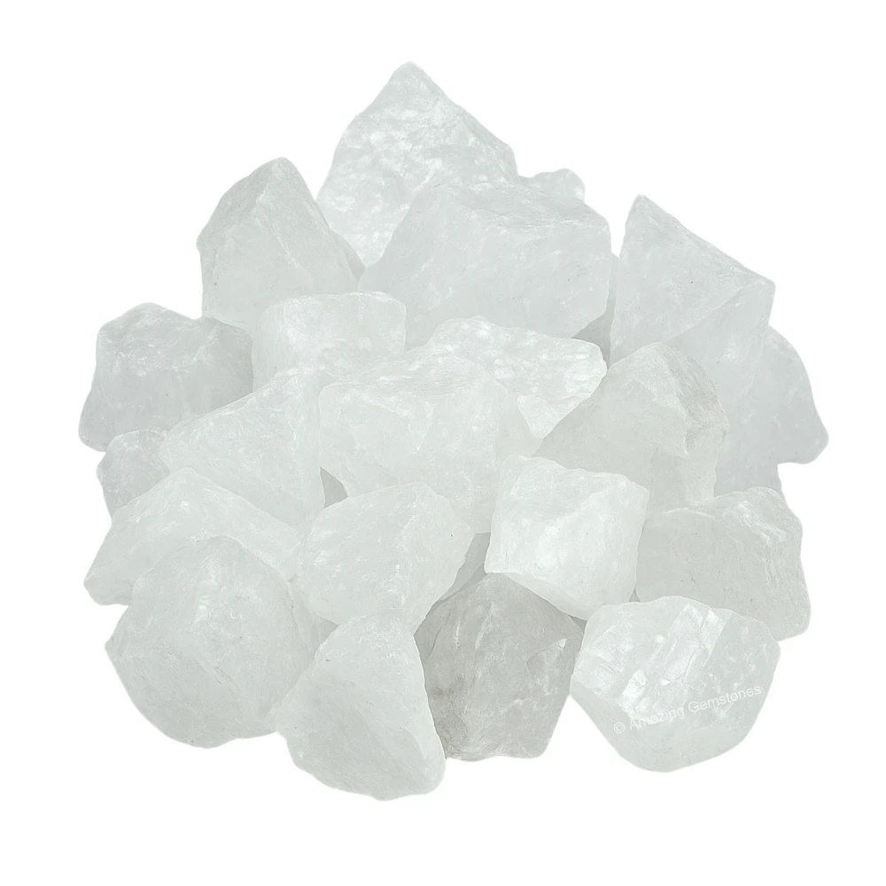Clear Quartz Raw Crystals (1 LB)