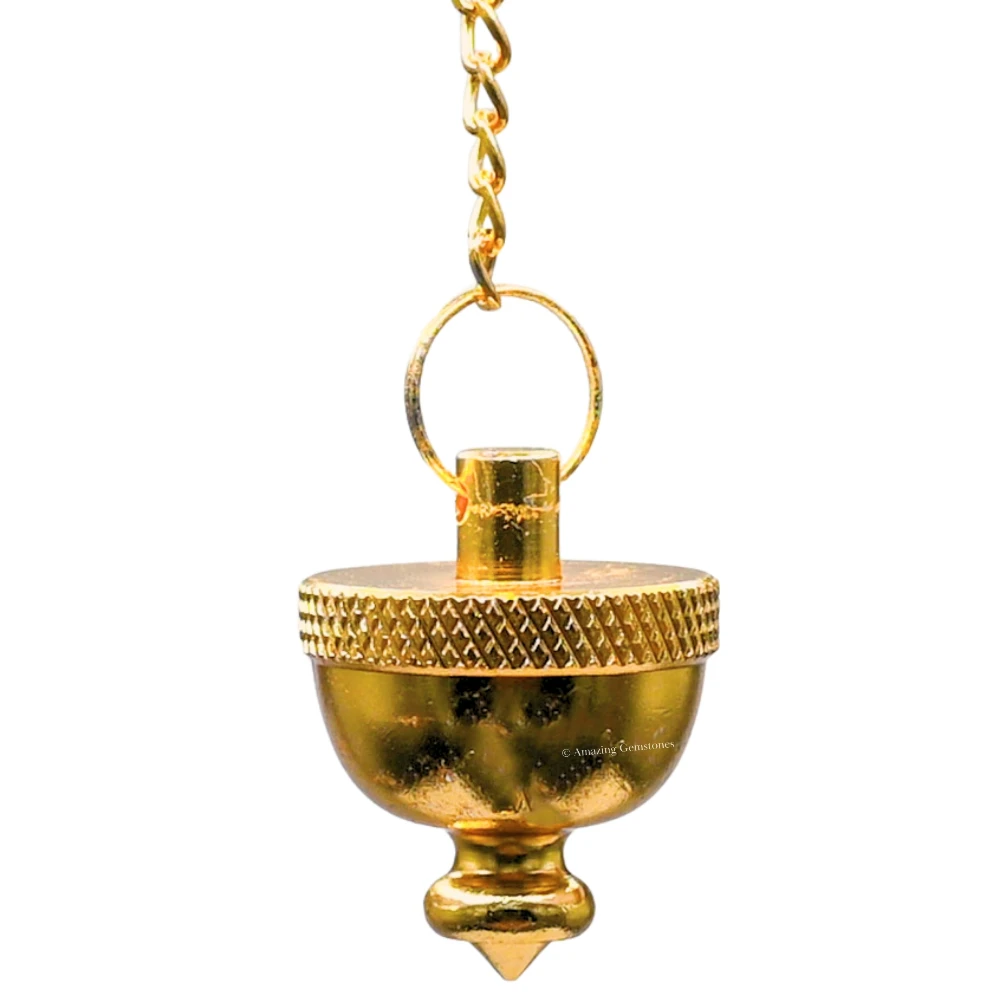 Metal Brass Pendulum - Dome Pot Chamber (MP116)