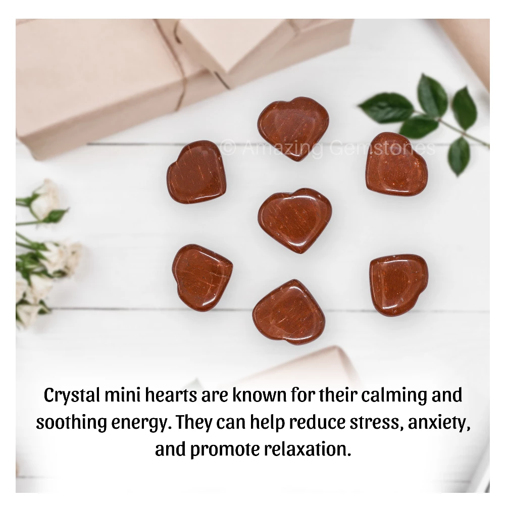 Red Jasper Heart (Pack of 2)