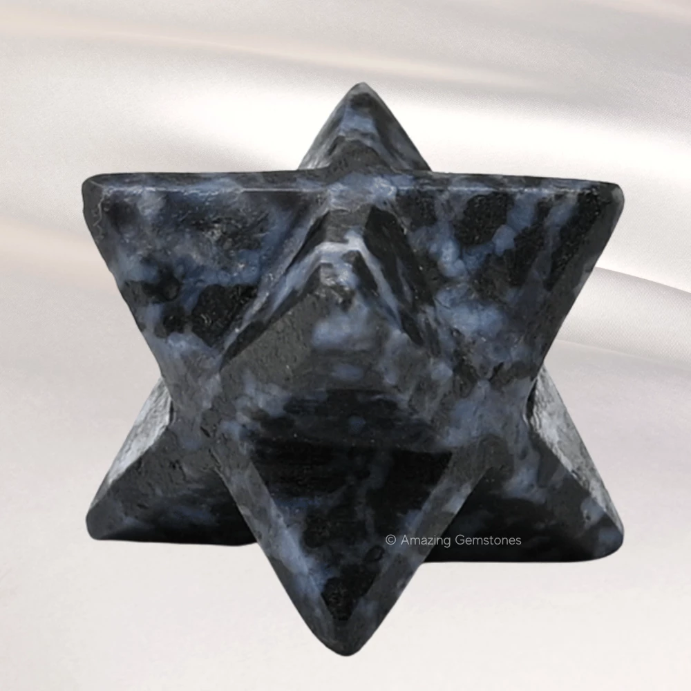Indigo Gabbro Merkaba (20-25 mm)