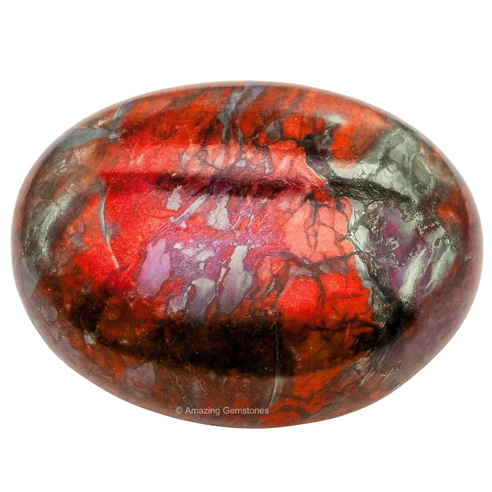 Red Jasper Hematite Palm Stone