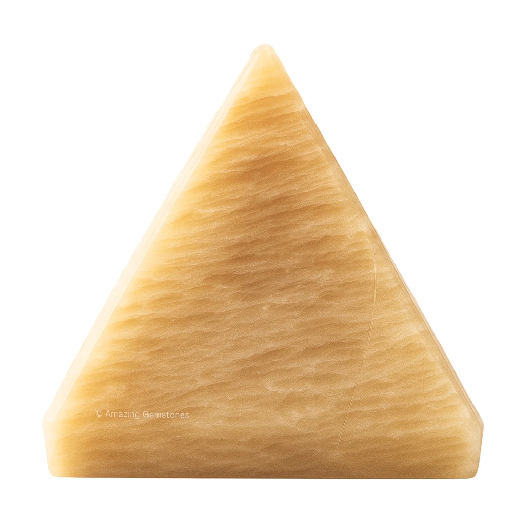 Cream Moonstone Pyramid (2 Inch)