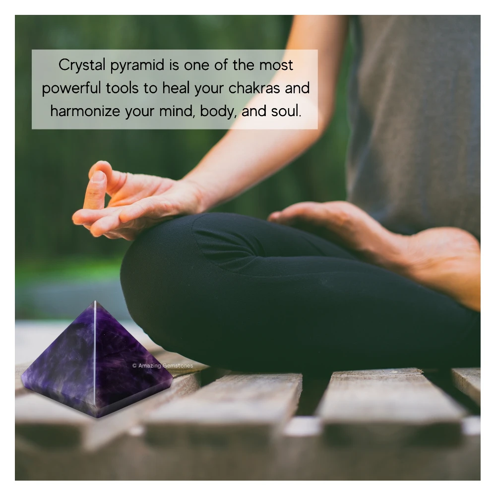Amethyst Pyramid (1.5 Inch)