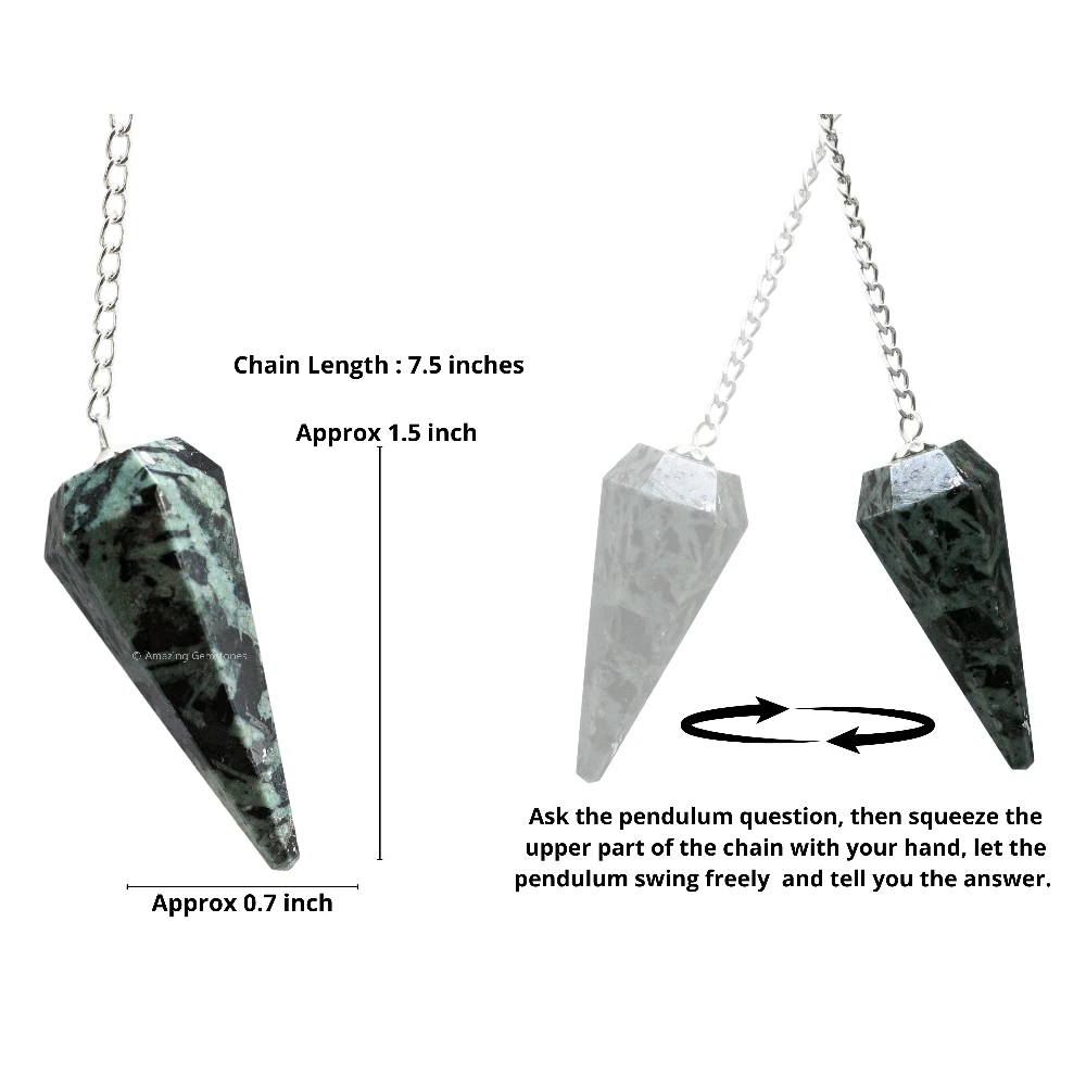 Flower Stone Pendulum