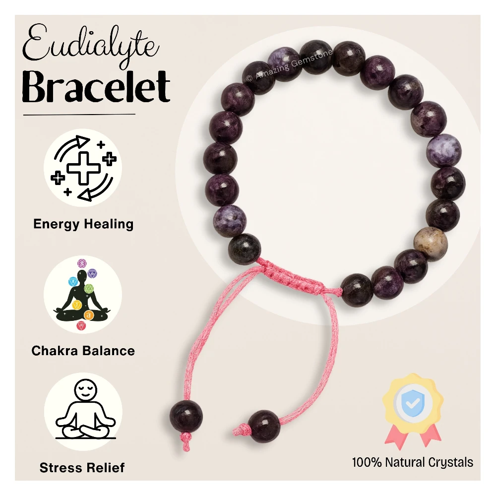 Eudialyte Bracelet (Adjustable)