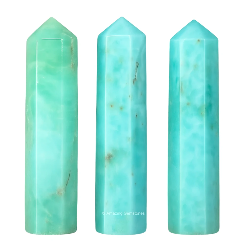 Caribbean Calcite Pencil Points (Set of 3)