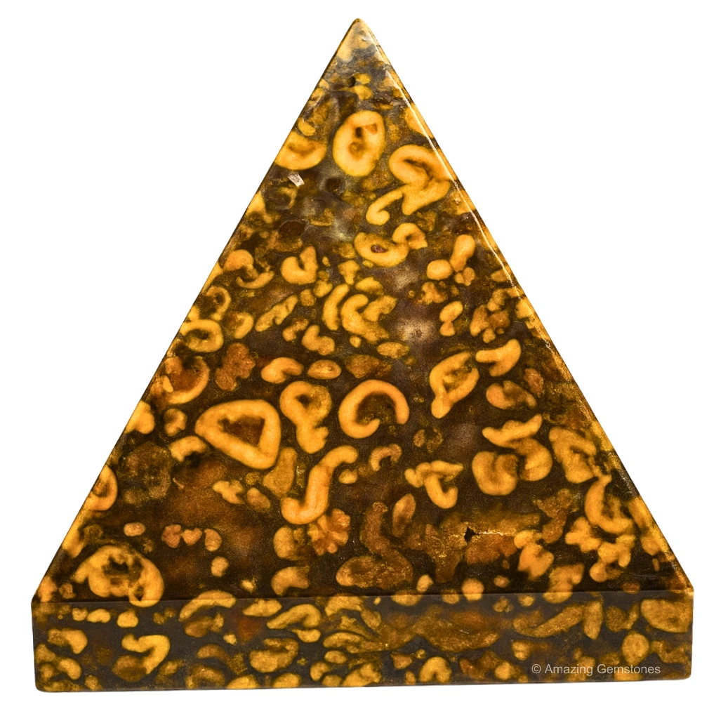 Fruit Jasper Pyramid (1 Inch)