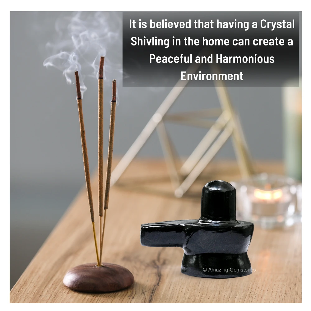 Black Agate Shivling