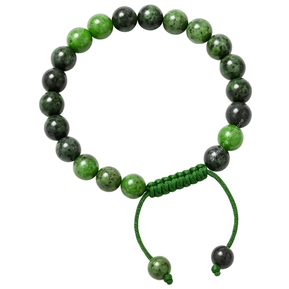 Ruby Zoisite Bracelet (Adjustable)