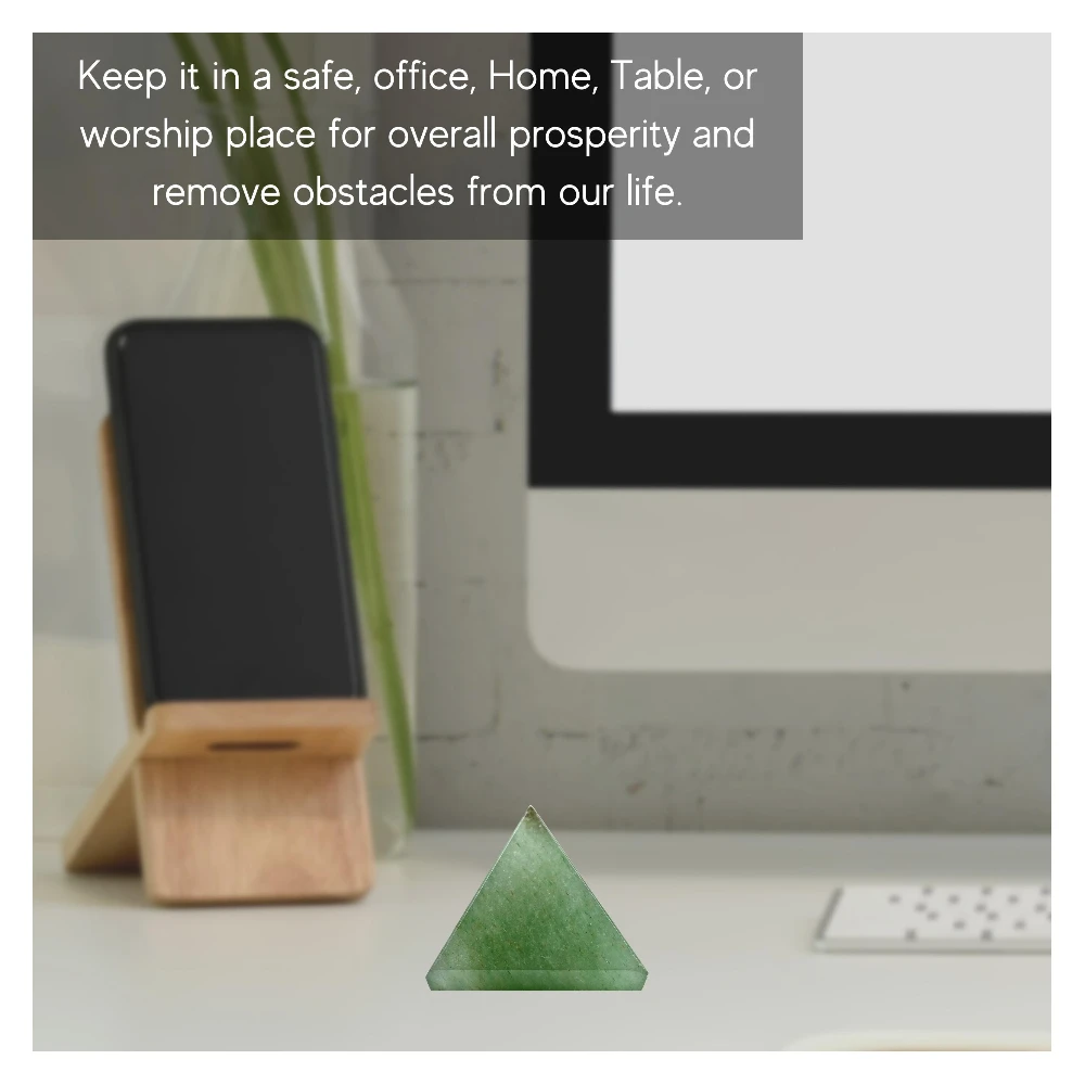 Green Aventurine Pyramid (1 Inch)