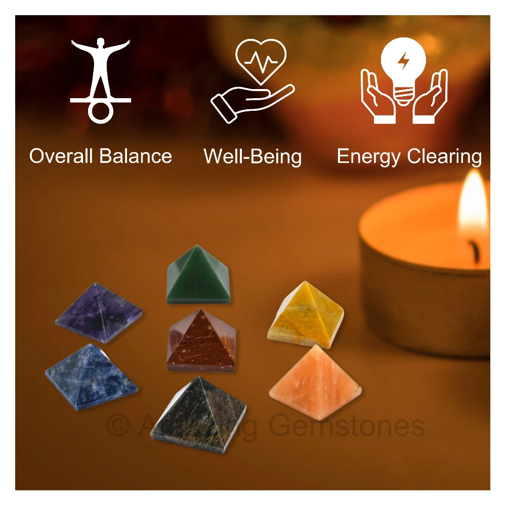 Chakra Set (Pyramid)