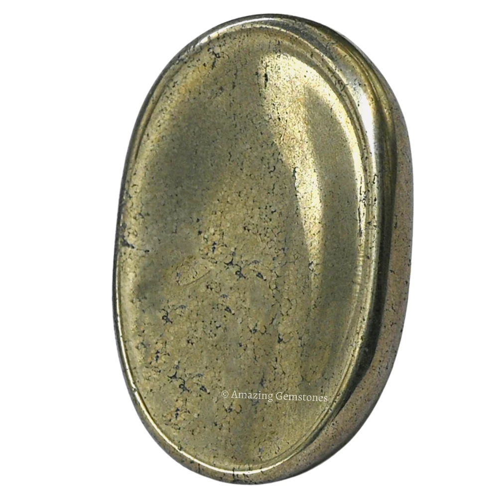 Pyrite Worry Stone