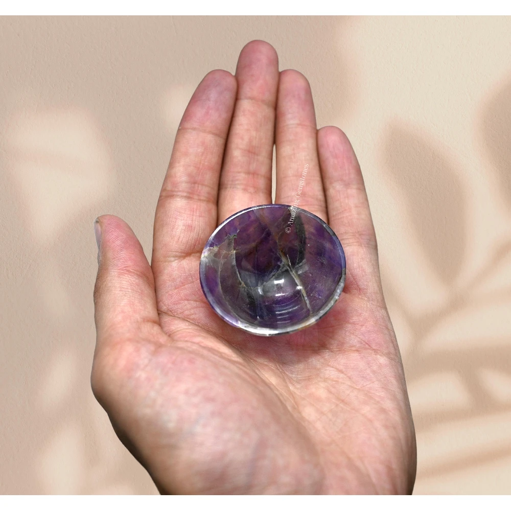Amethyst Crystal Bowl - 2 Inch