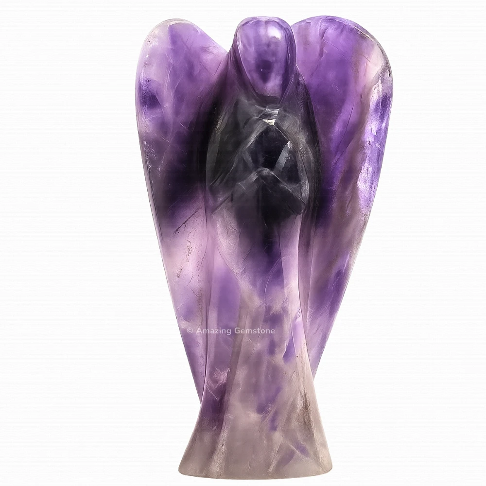 Amethyst Angel Figurine (3 Inch)