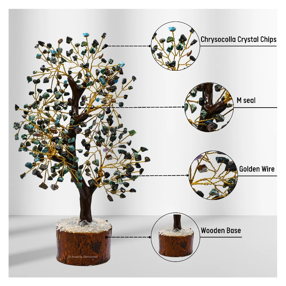 Chrysocolla Tree (200 Beads)