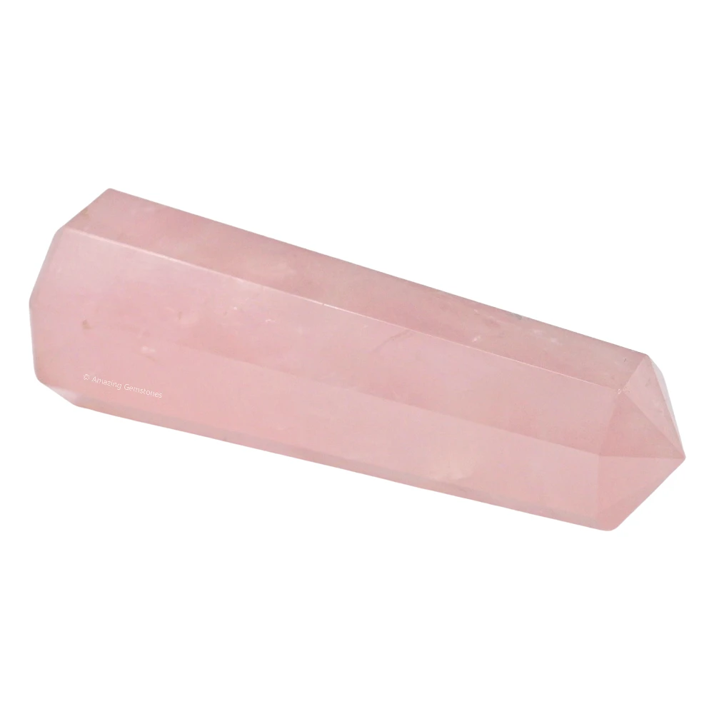 Star Rose Quartz Tower (3" to 4" Inch)